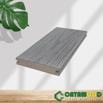  PVC Outdoor Composite Grooved Decking