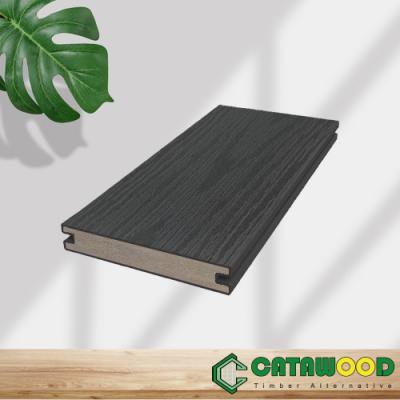  PVC Outdoor Composite Grooved Decking