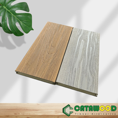 Acrylic capped PVC Composite Decking Board