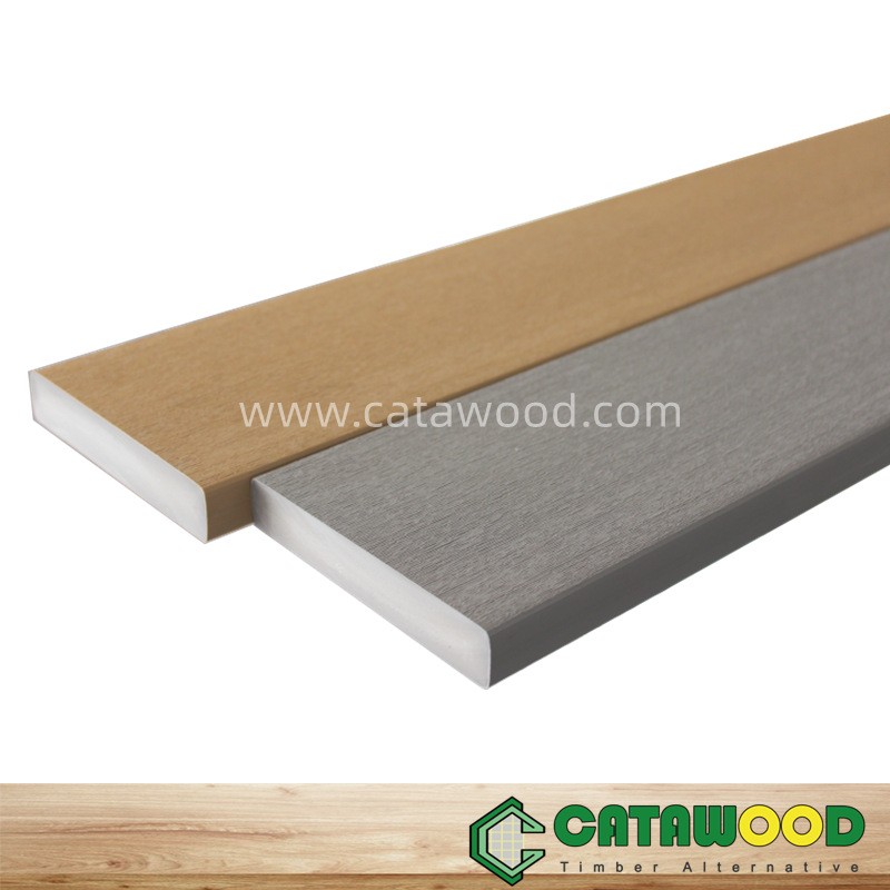 PVC ASA Composite Decking with gentle brushed PVC ASA Composite Decking with gentle brushed